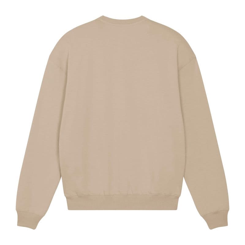 Ledger Dry unisex boxy sweatshirt coloris Gris poussière désert