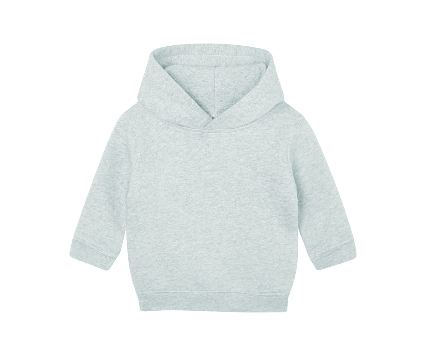 BABY ESSENTIAL HOODIE coloris Gris chiné