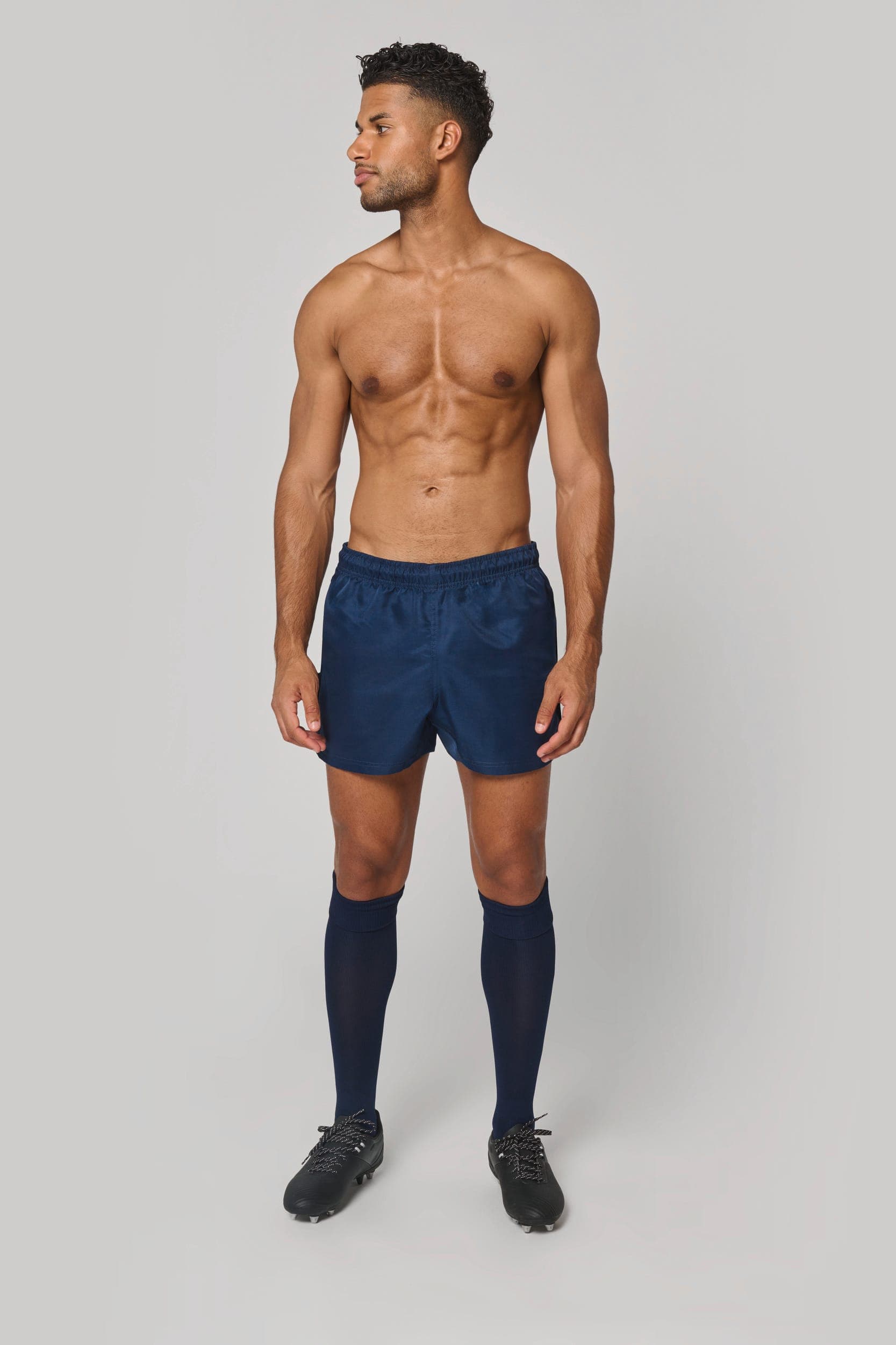 Short de rugby élite unisexe en situation