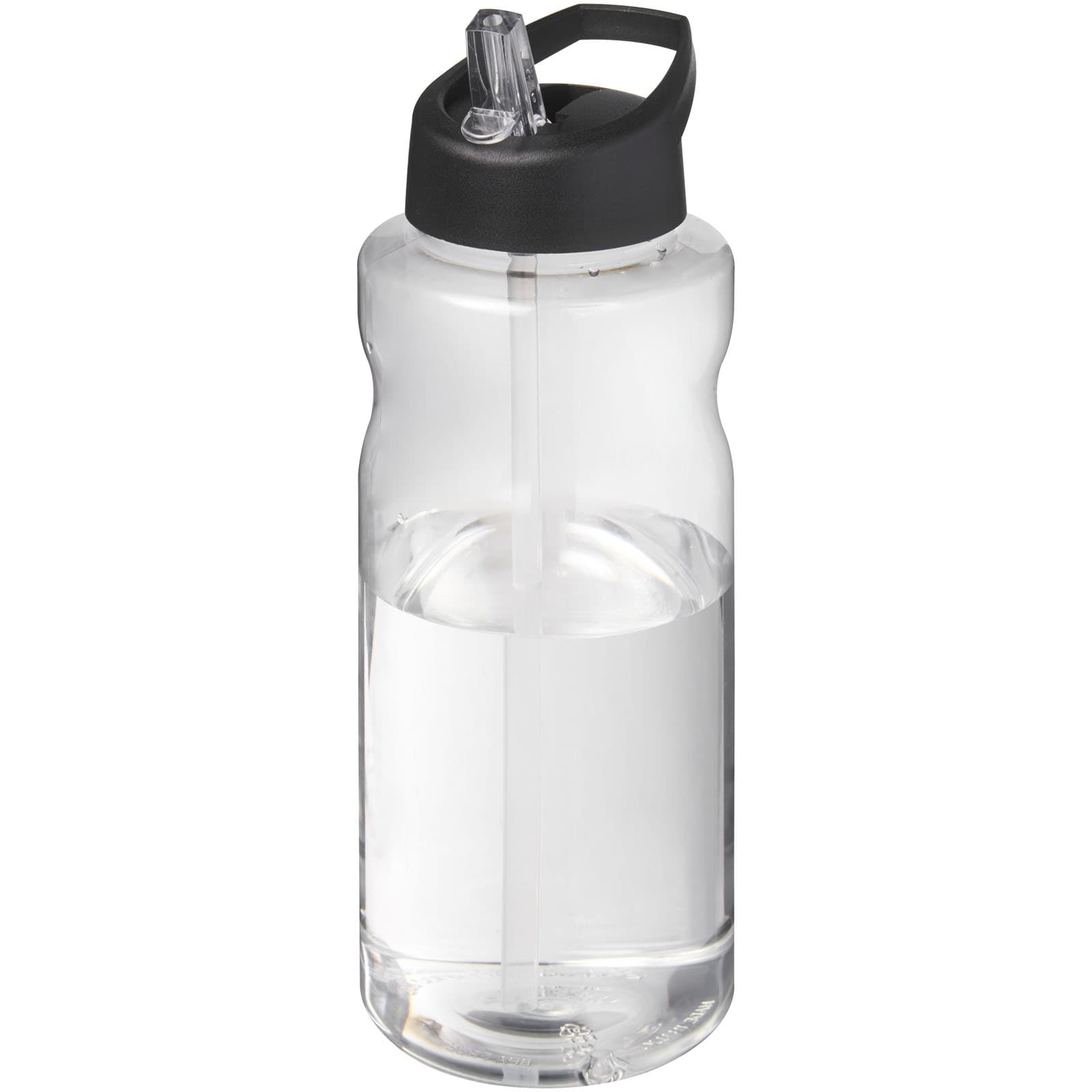Bouteille de sport H2O Active® Big Base de 1 litre avec couvercle à bec verseur