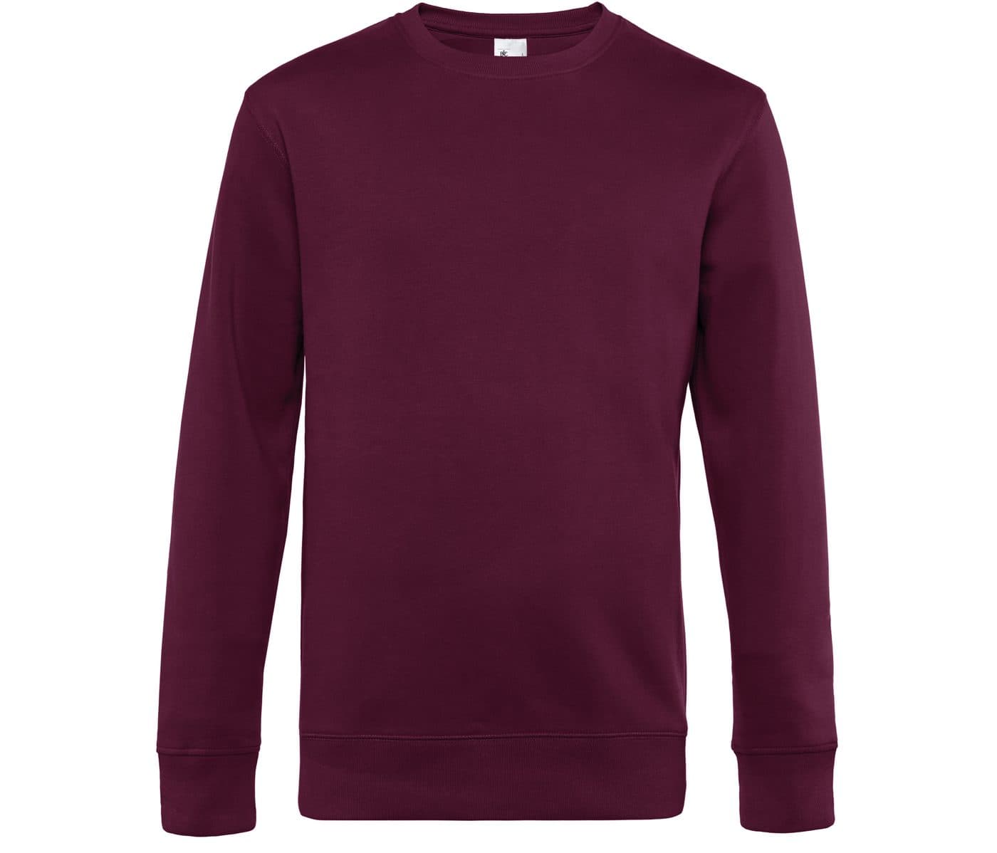 B&C KING CREW NECK coloris Cerise foncé