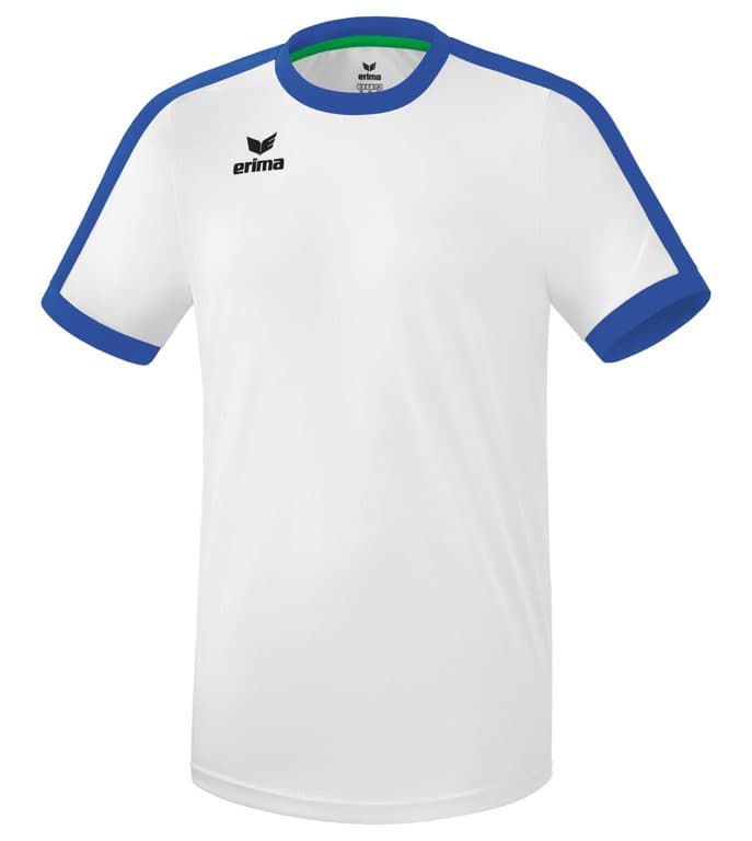 Maillot Retro Star coloris Blanc / Bleu roi