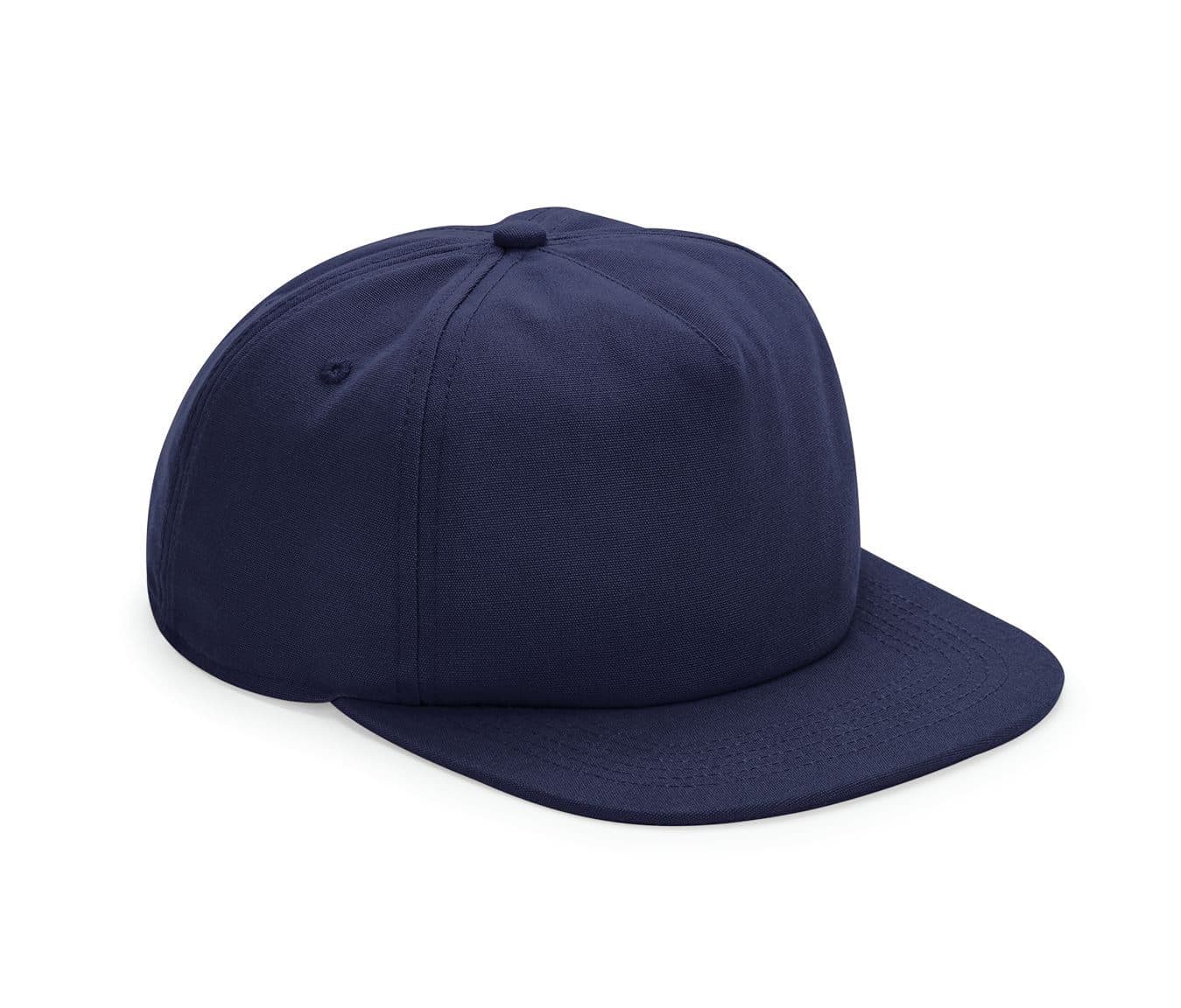 ORGANIC COTTON UNSTRUCTURED 5 PANEL CAP coloris Marine oxford