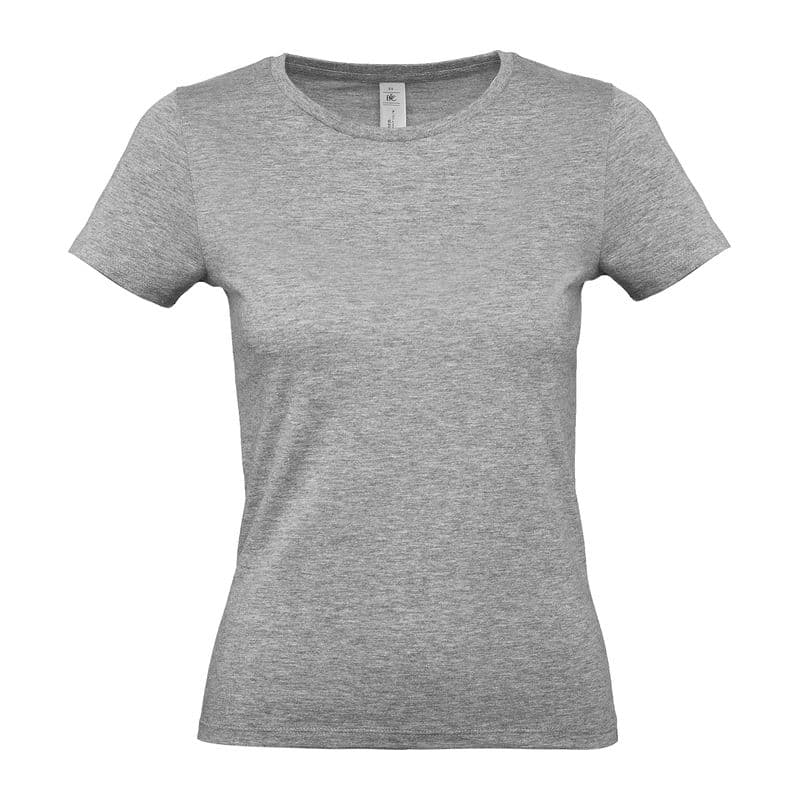 B&C #E150 WOMEN T-SHIRT coloris Gris sport