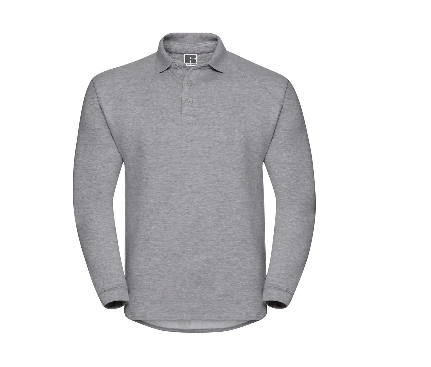 HEAVY DUTY WORKWEAR COLLAR SWEATSHIRT coloris Gris oxford clair