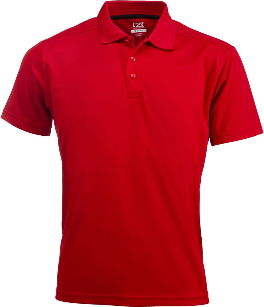 Polo Cutter & Buck Kelowna homme coloris Rouge