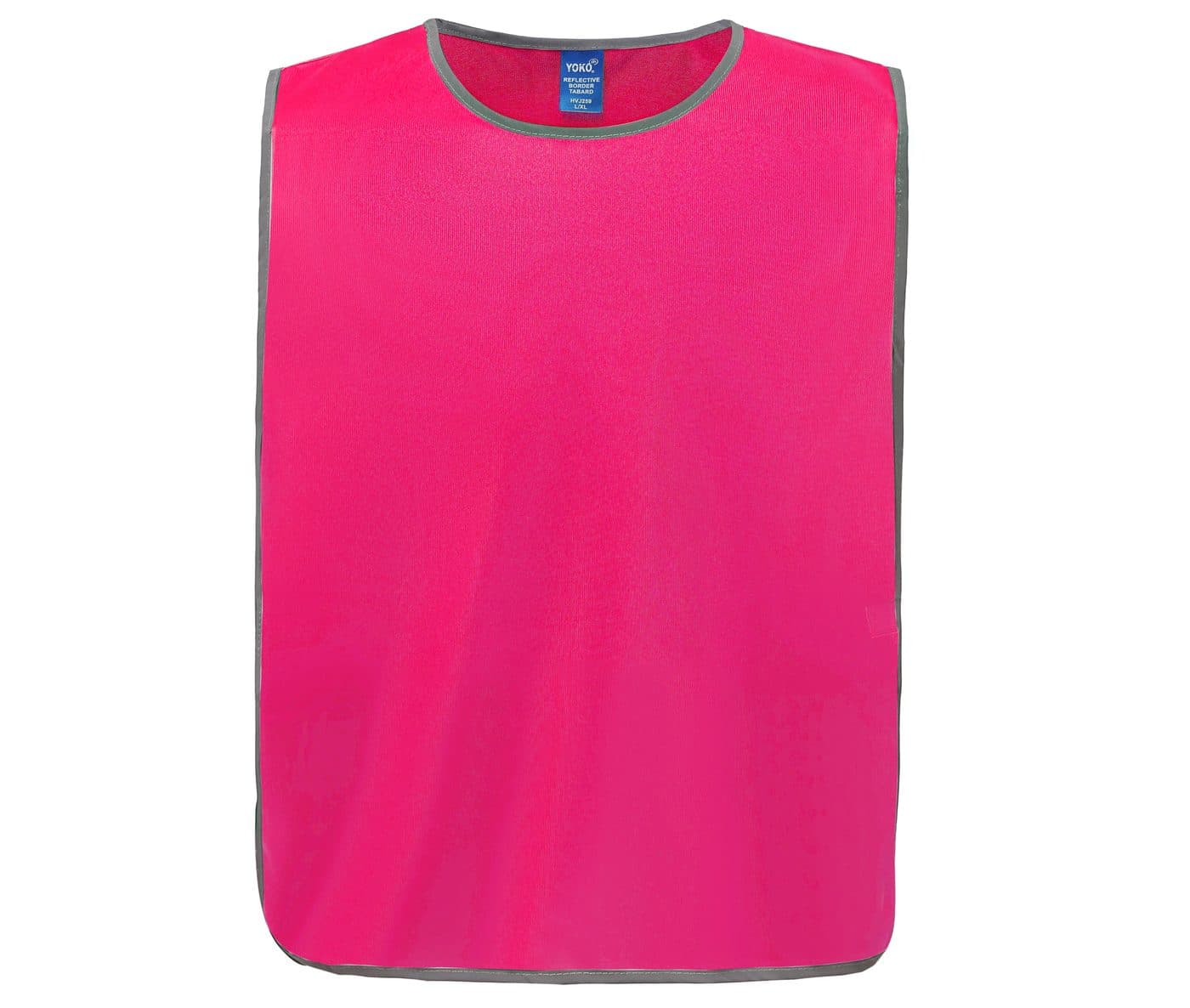 HI-VIS REFLECTIVE BORDER TABARD coloris Rose fluo