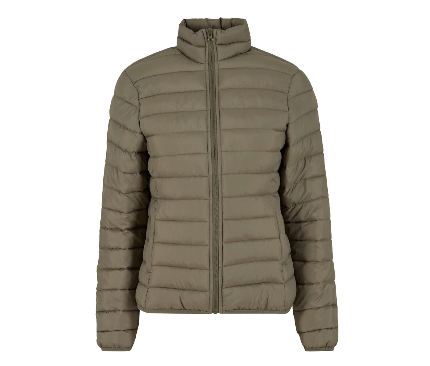LADIES LIGHT PUFFER JACKET coloris Olive