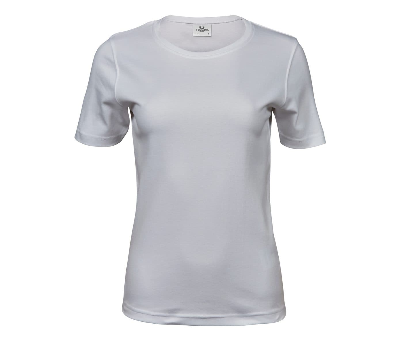 LADIES INTERLOCK TEE coloris Blanc
