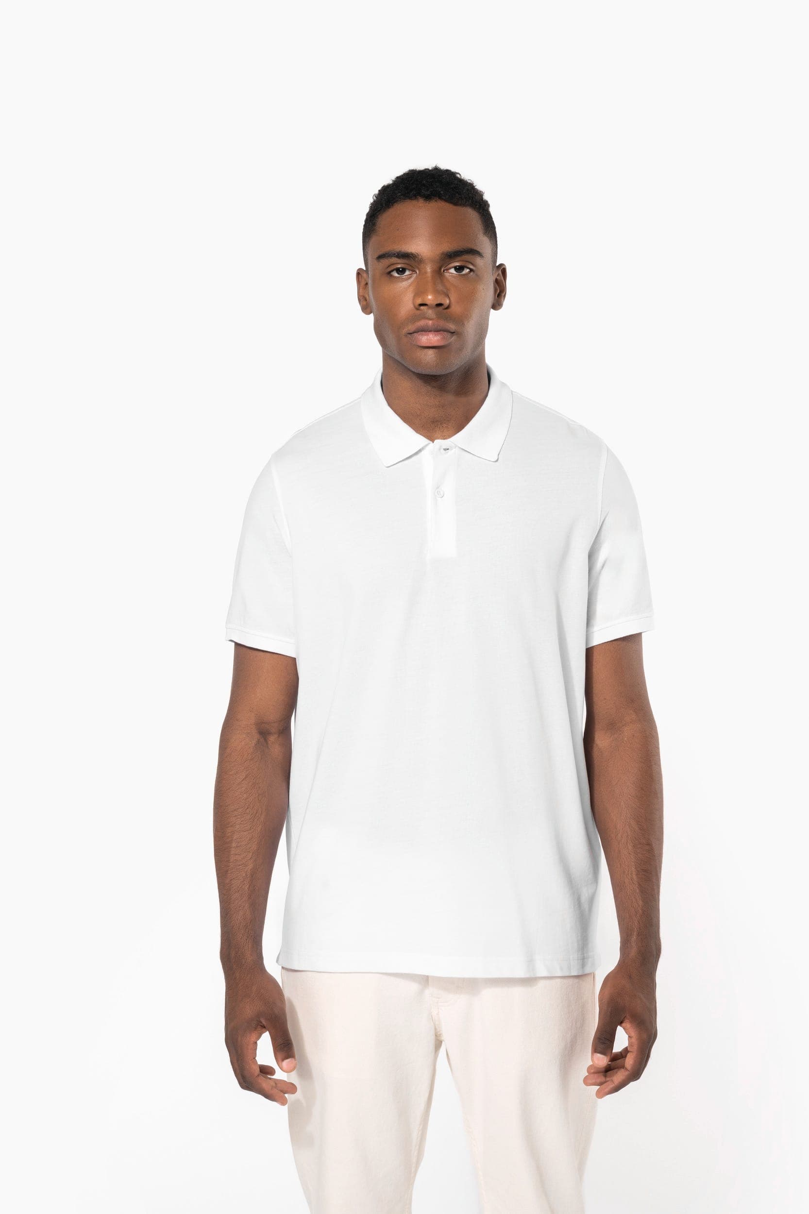 Polo piqué Bio180 homme en situation