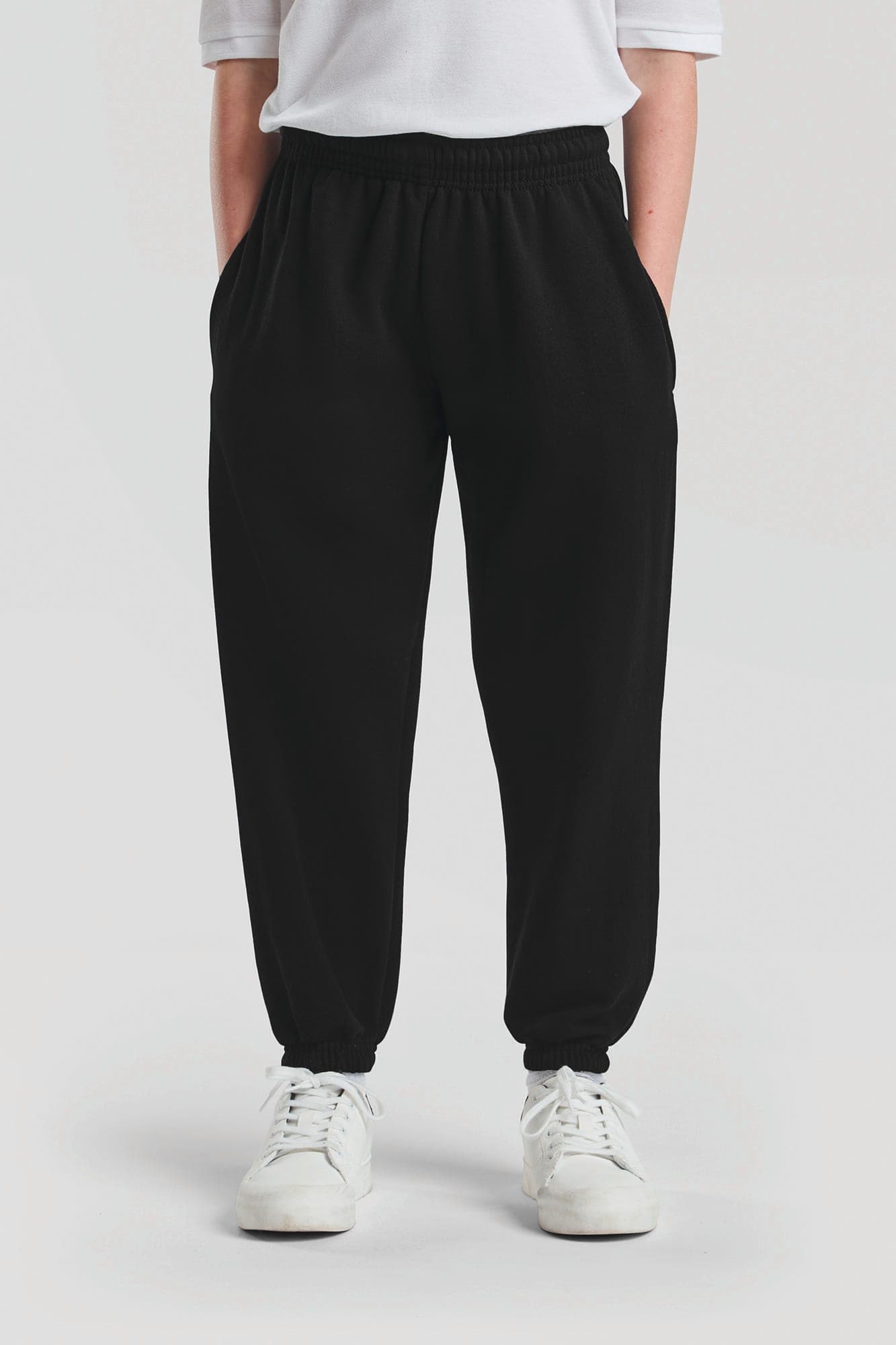 Pantalon de jogging enfant bas elastiqué (64-051-0) en situation