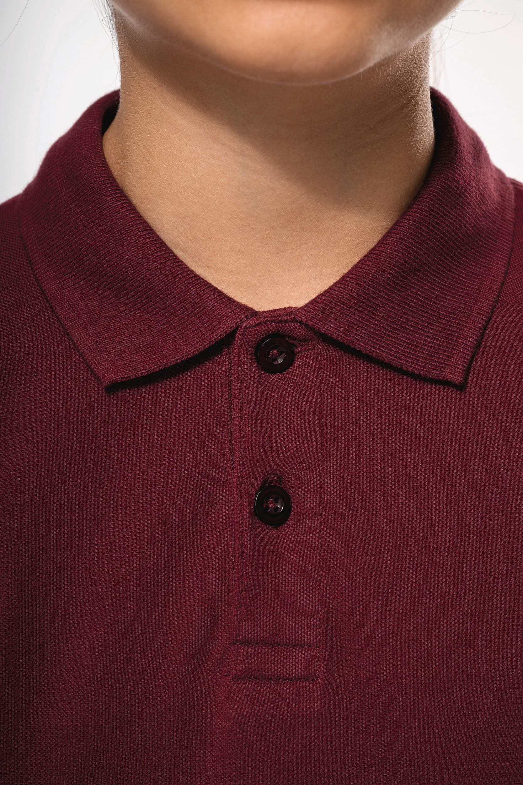 Polo manches longues enfant en situation