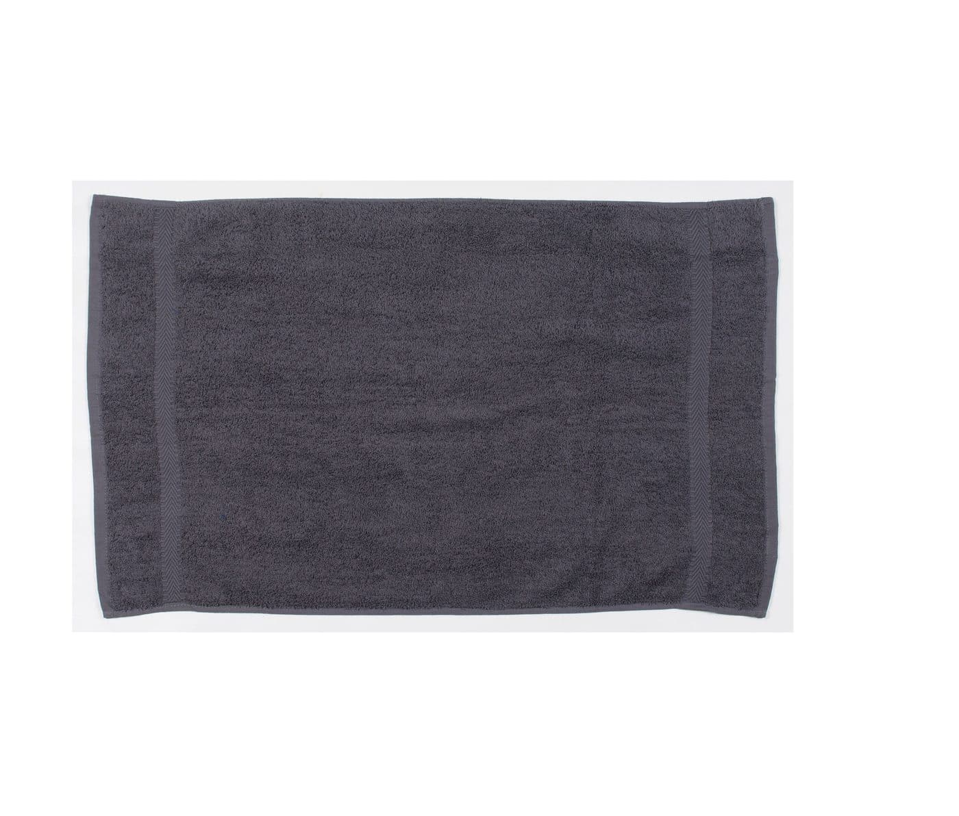LUXURY HAND TOWEL coloris Gris acier