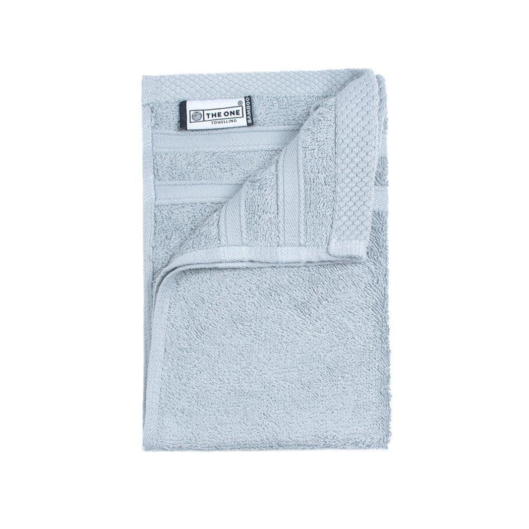 BAMBOO GUEST TOWEL coloris Gris clair