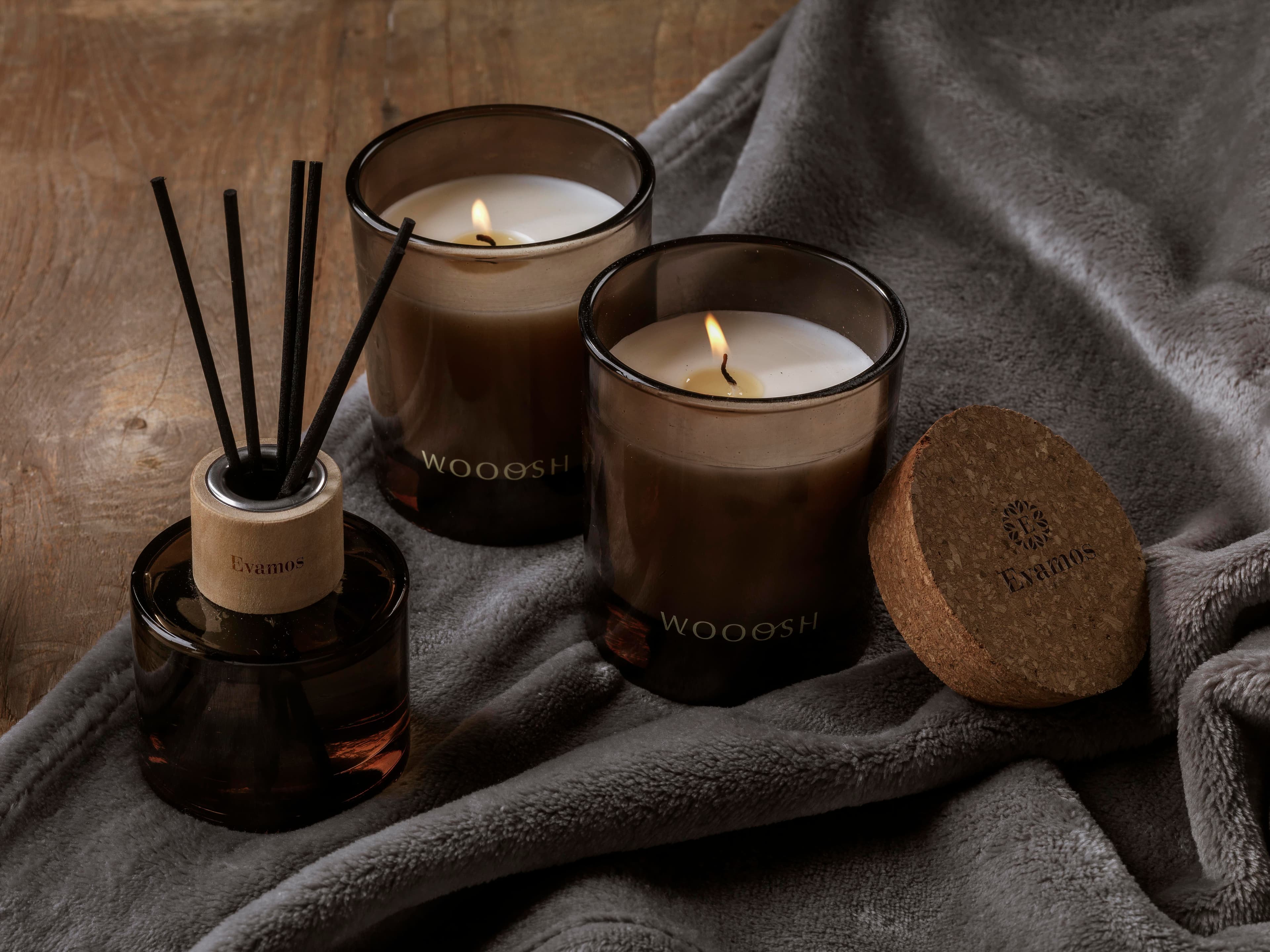 Bâtonnets de parfum Wooosh Fragrance Sticks herbes vertes en situation