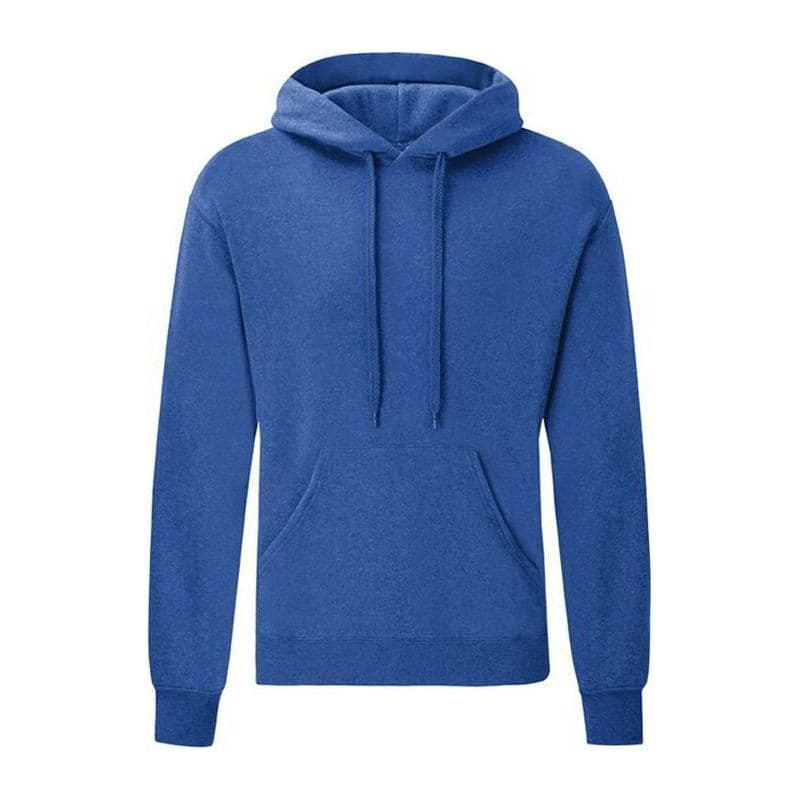 CLASSIC HOODED SWEAT coloris Bleu roi chiné