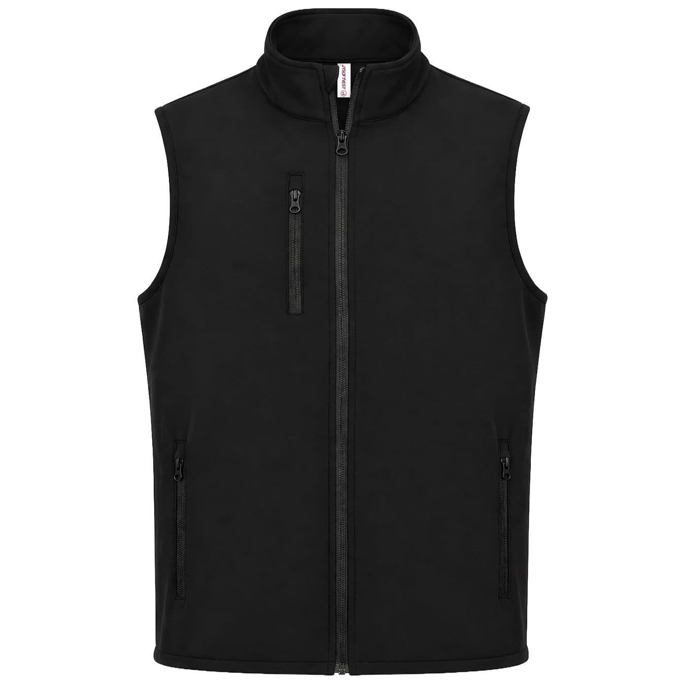 JT SOFTSHELL VEST coloris Noir