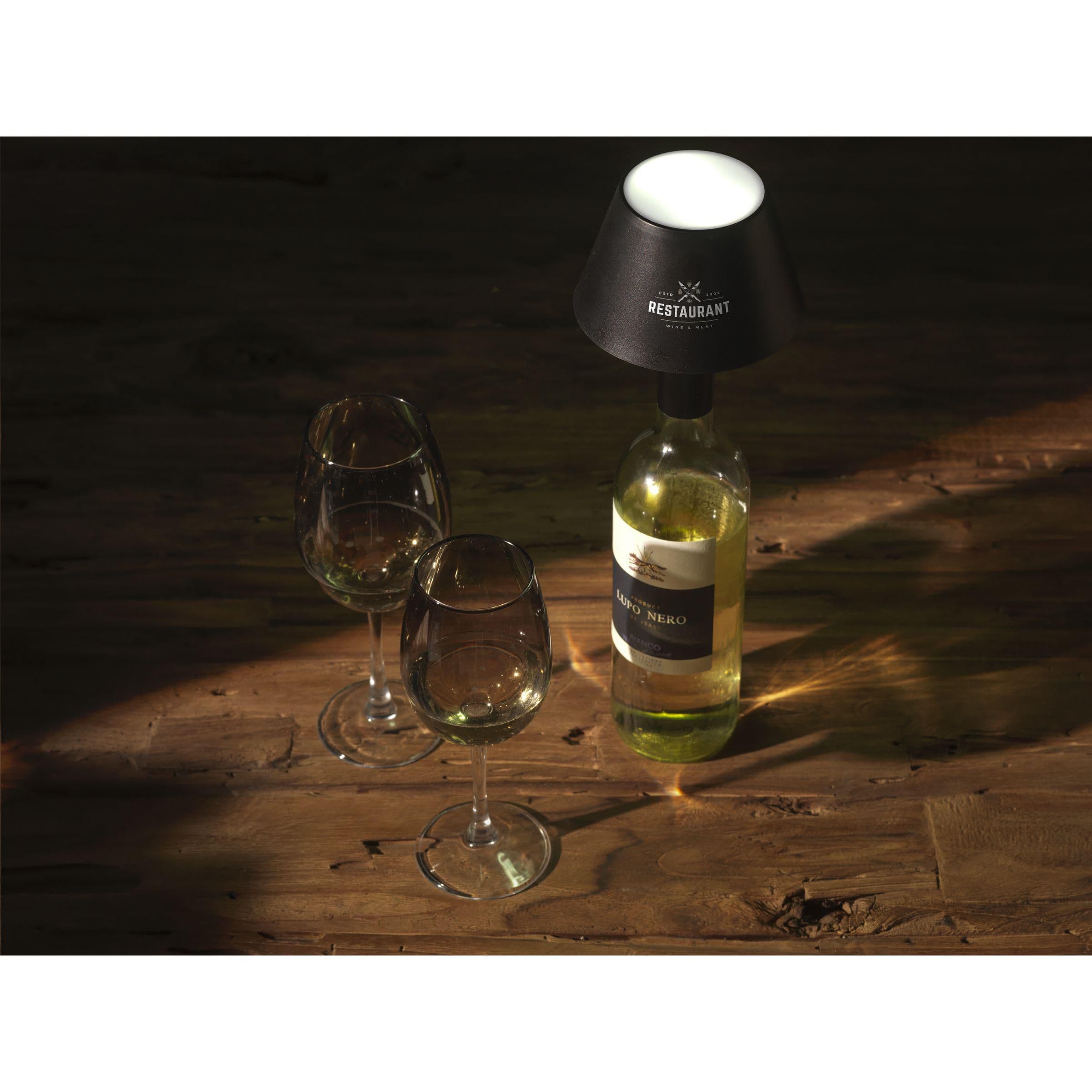 Bougie de vin RCS Wooosh recyclée en situation