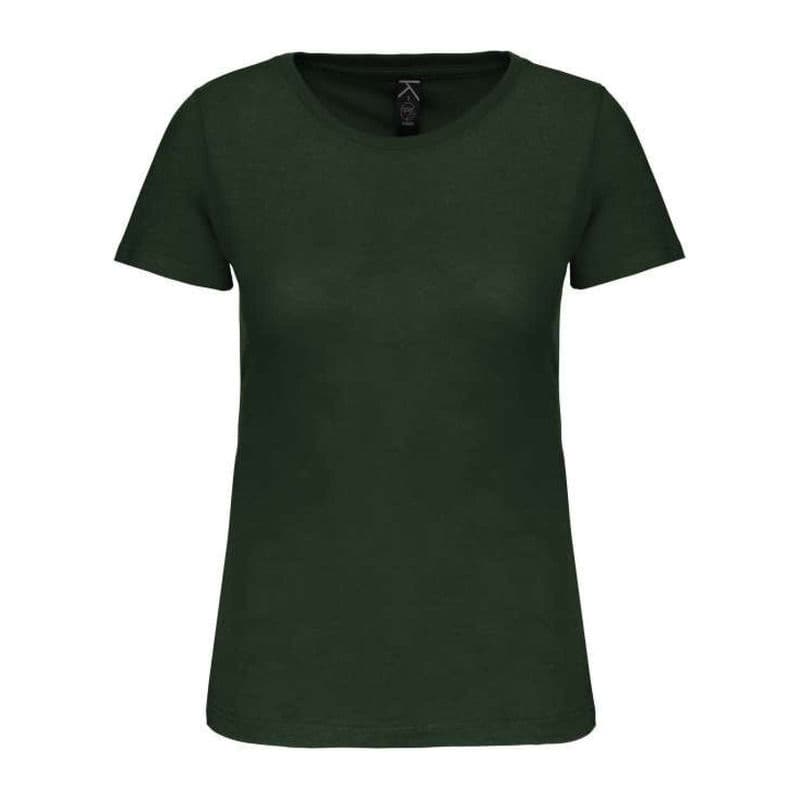 Ladies' Bio150Ic Crew Neck T-Shirt coloris Vert forêt