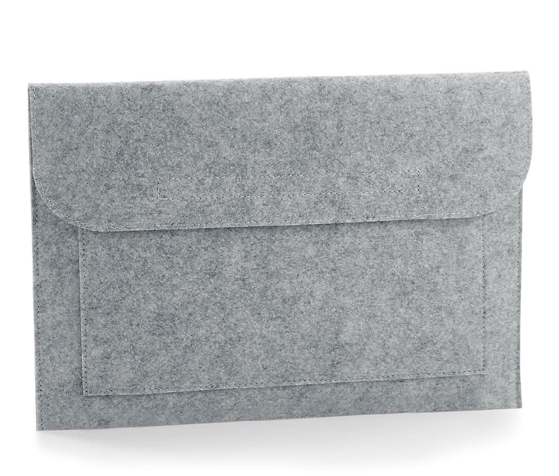 FELT LAPTOP/DOCUMENT SLIP coloris Gris chiné