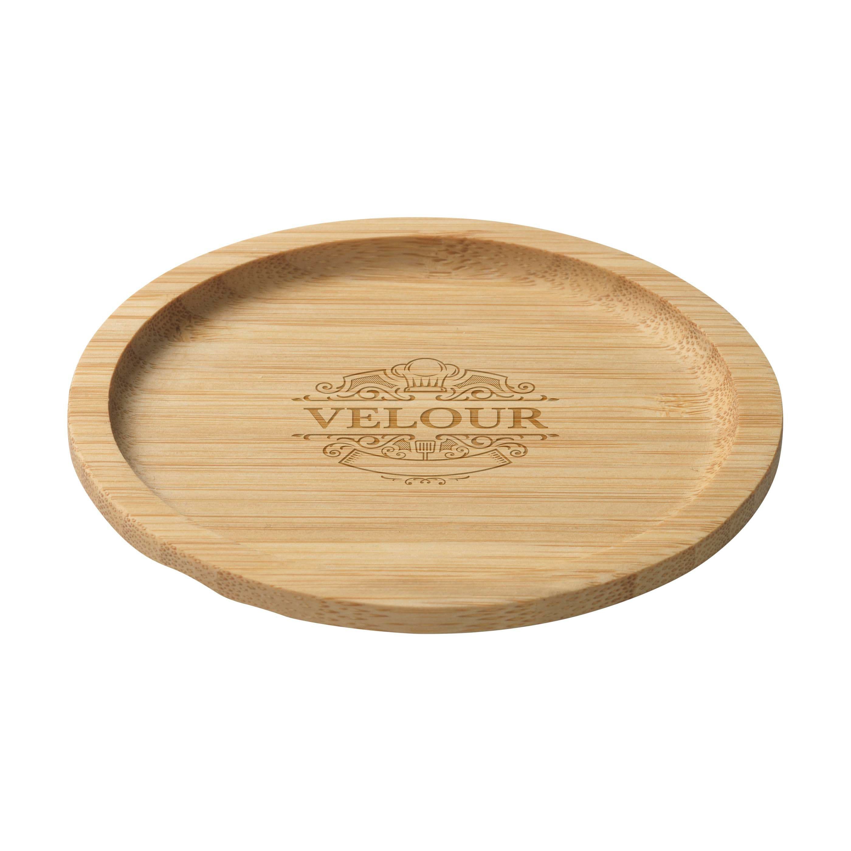 Bouchon à verre Wooosh Piccolo bambou en situation