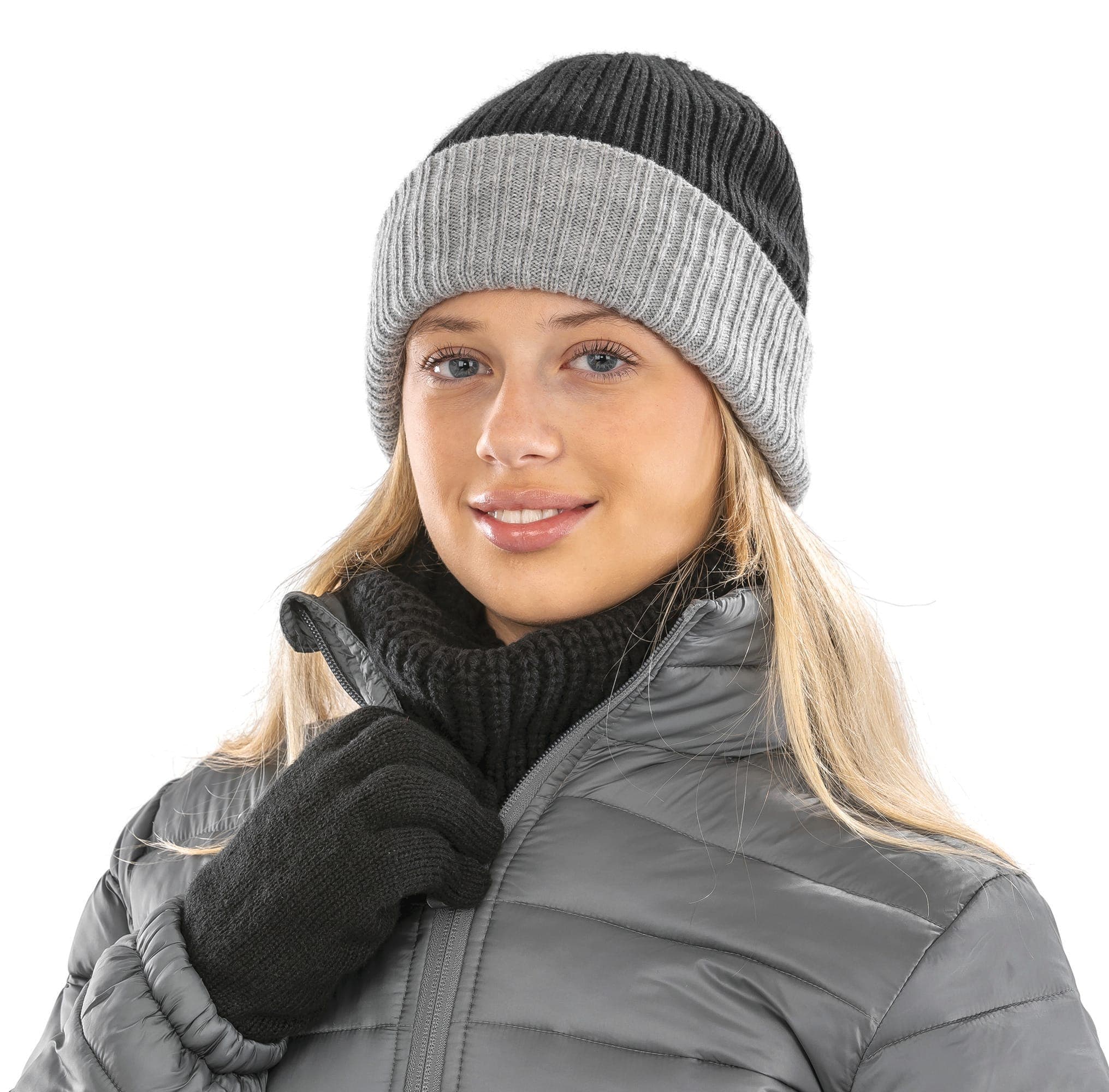 Bonnet tressé en situation