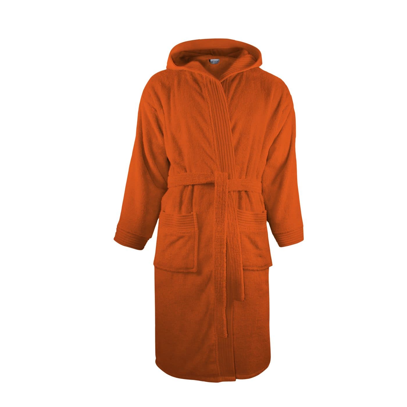 BATHROBE HOODED coloris Épice Terra