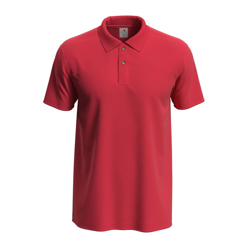 Classic Unisex Polo coloris Rouge écarlate