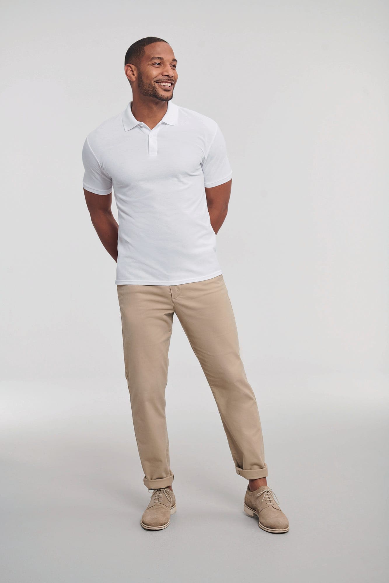 Polo homme Authentic Eco en situation