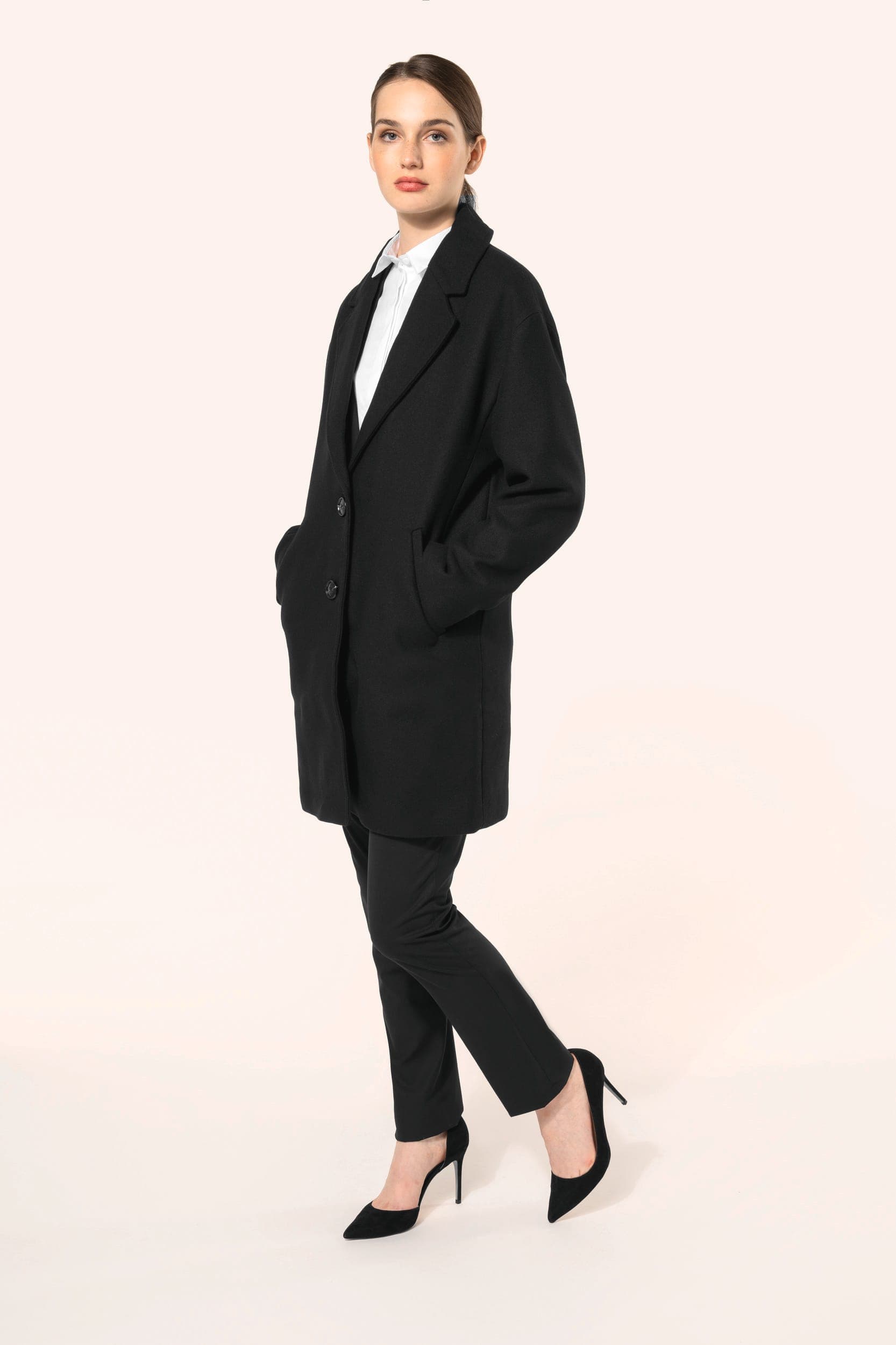 Manteau femme en situation