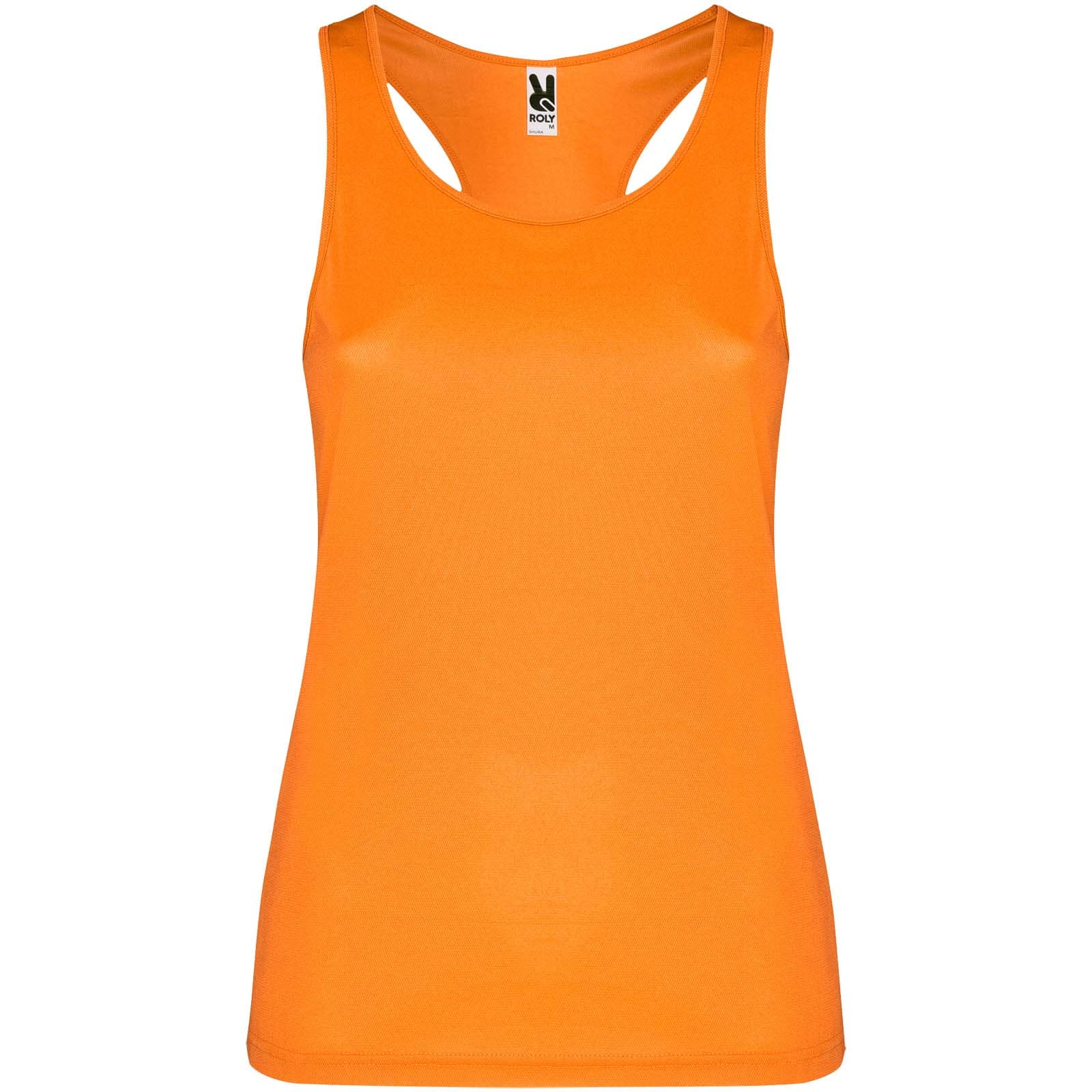 Débardeur de sport de 140 g/m² Shura pour femme coloris Orange fluo