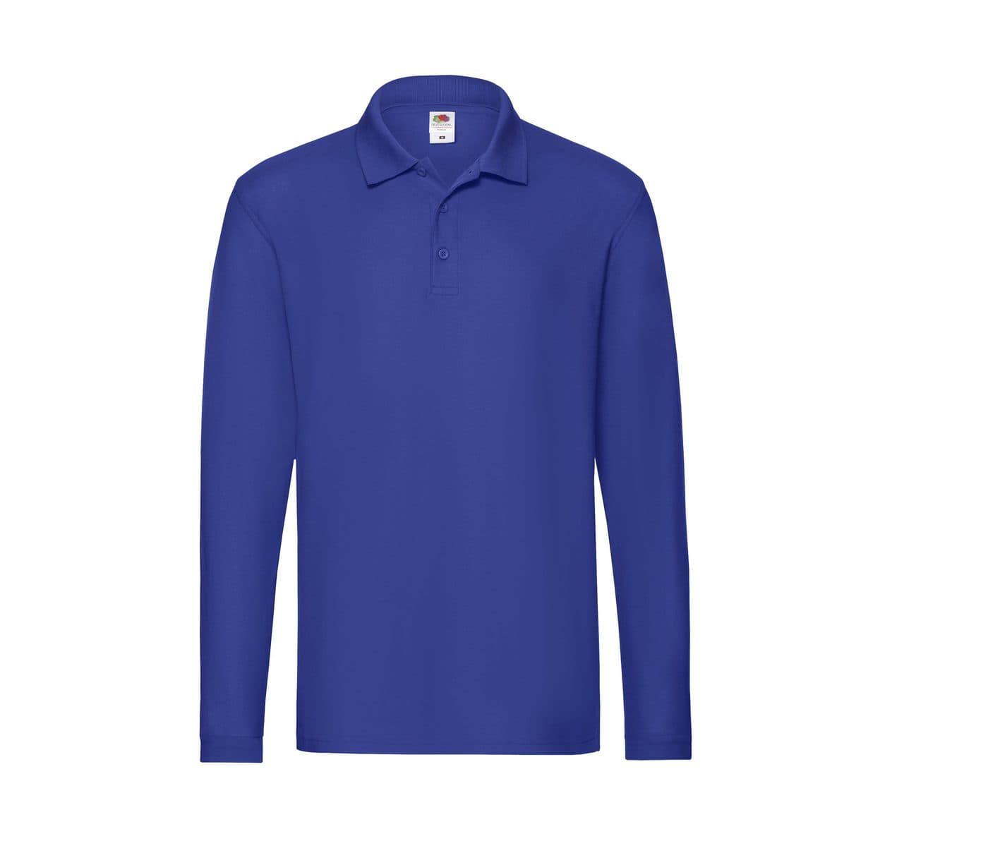 PREMIUM LONG SLEEVE POLO coloris Bleu roi
