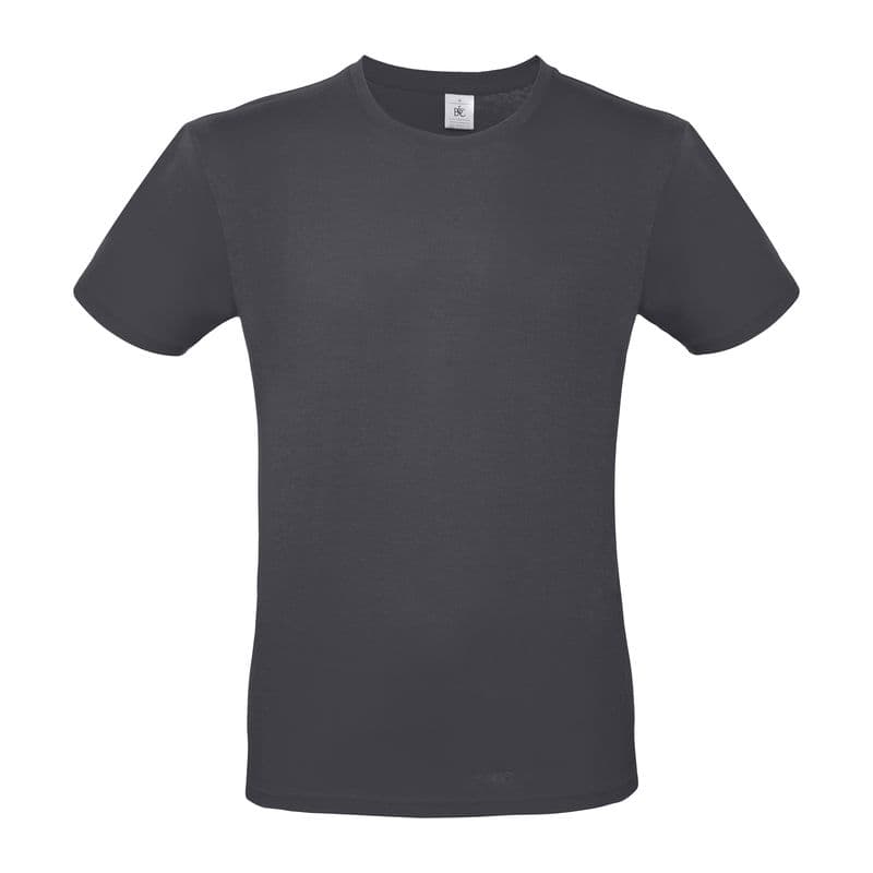 B&C #E150 UNISEX T-SHIRT coloris Gris foncé
