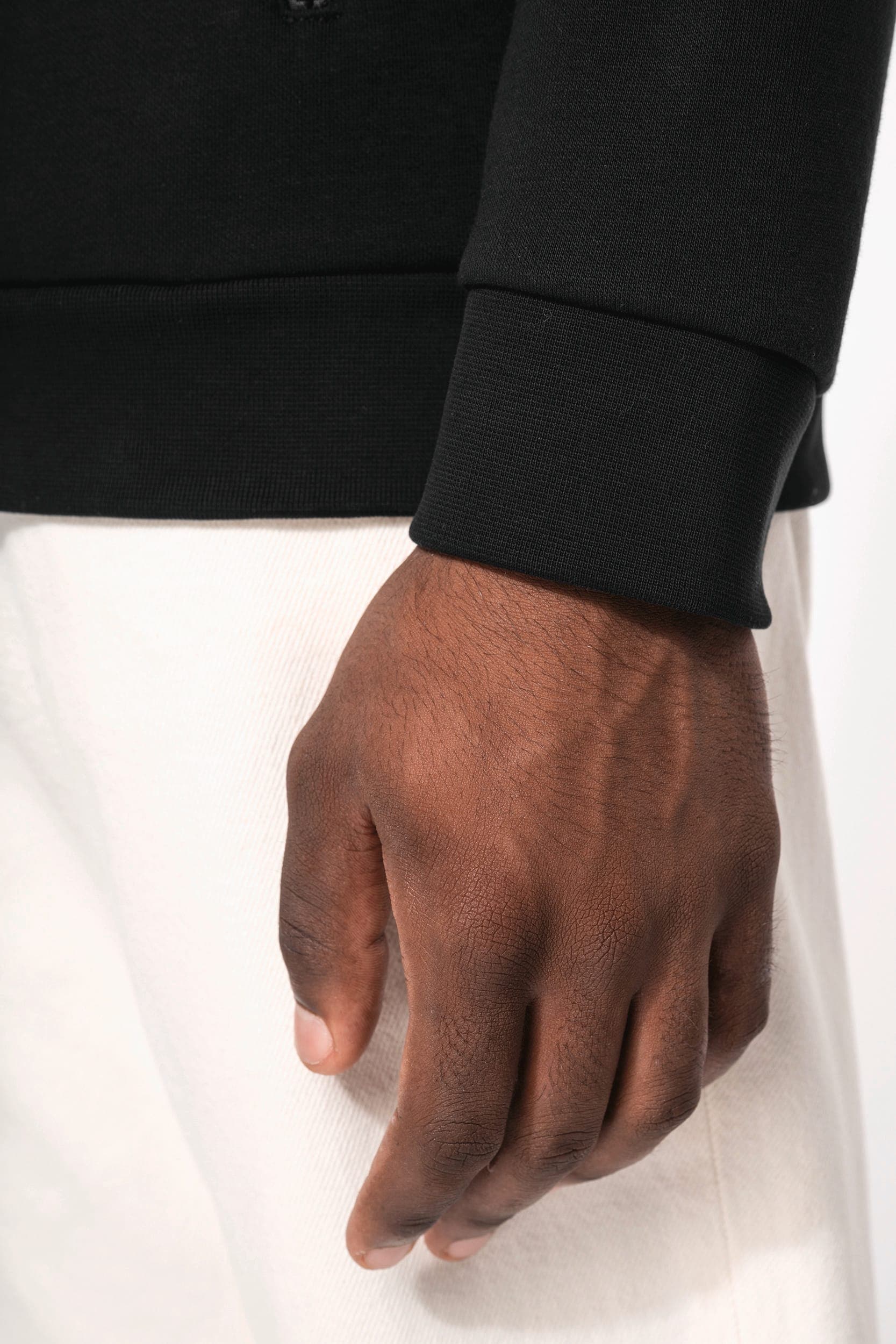 Veste molleton zippée homme en situation