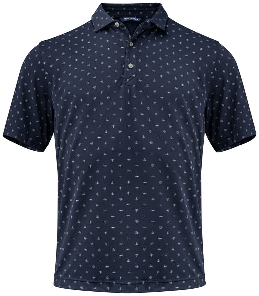 Polo Cutter & Buck Virtue imprimé coloris Marine foncé