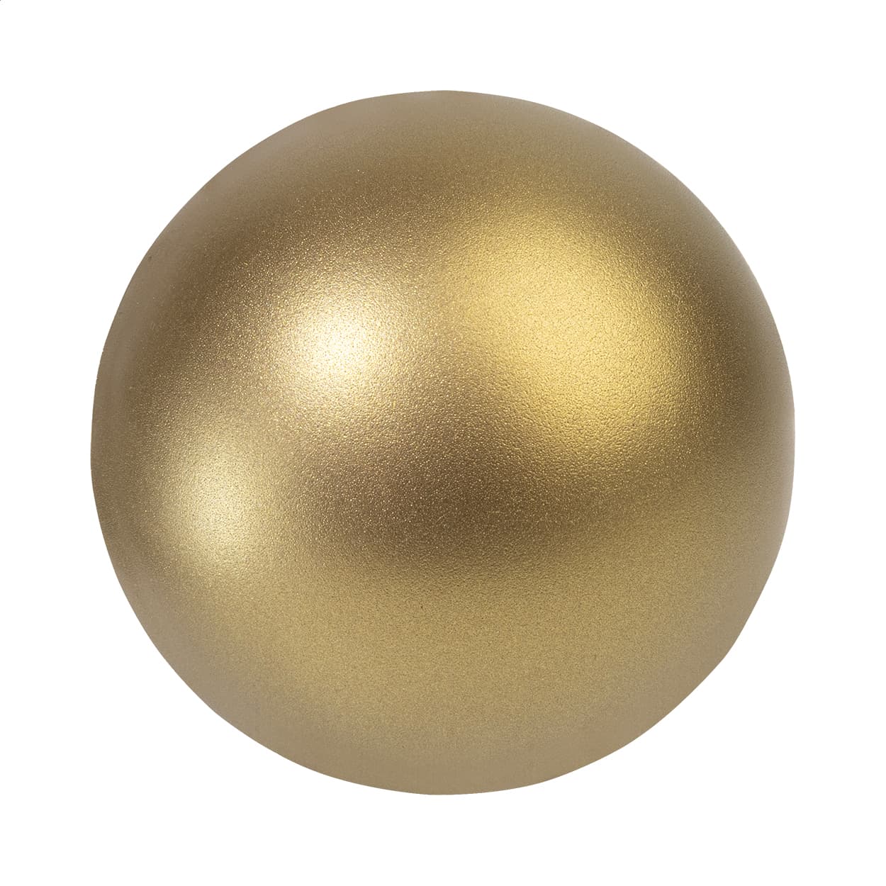 Balle antistress finition métallisée