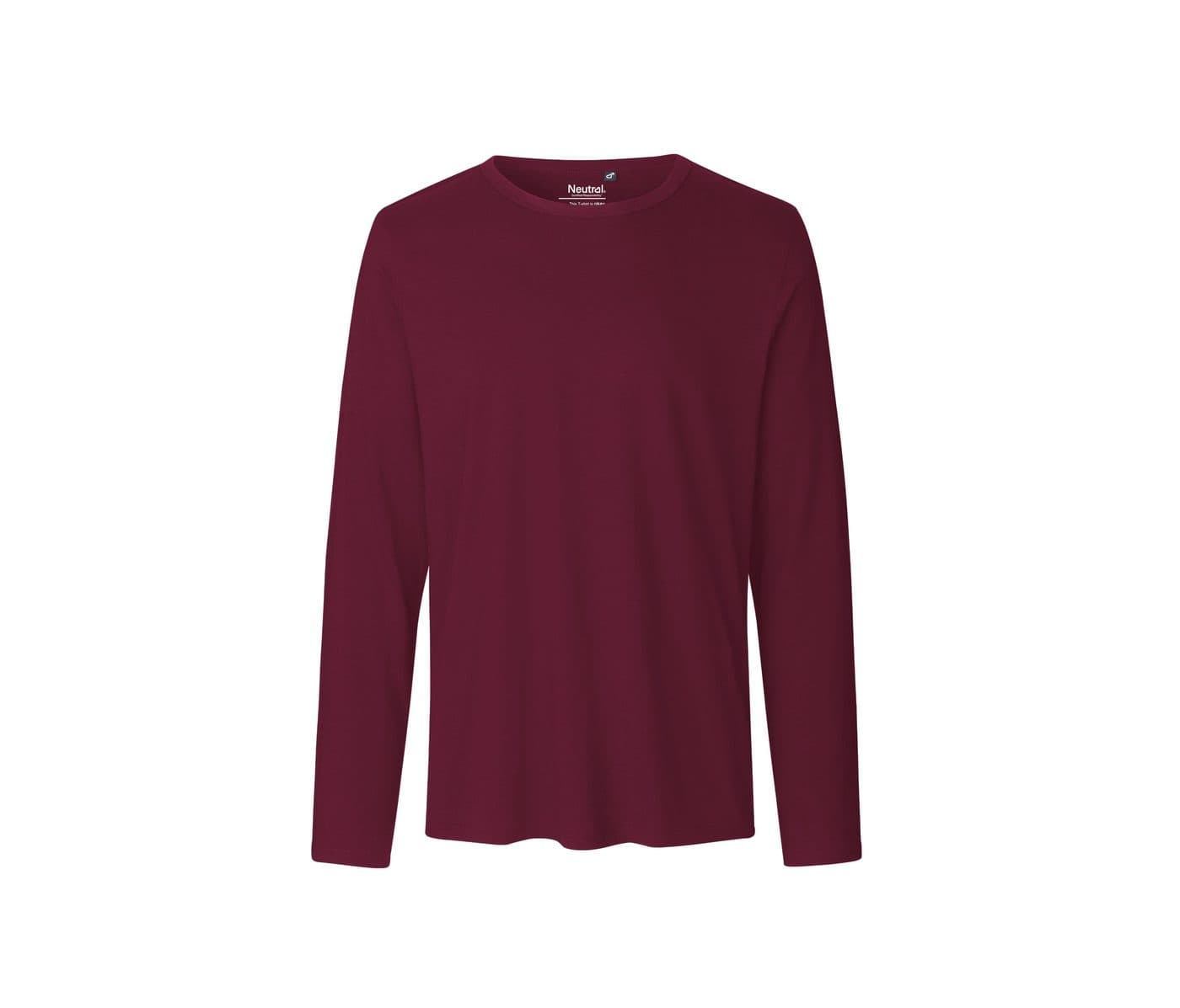 MENS LONG SLEEVE TEE-SHIRT coloris Bordeaux