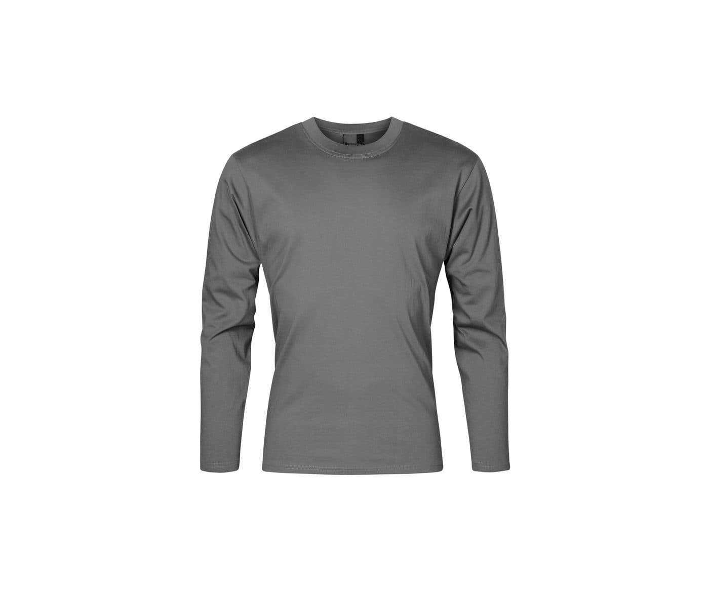 MEN’S LONG SLEEVE PREMIUM-T coloris Gris acier