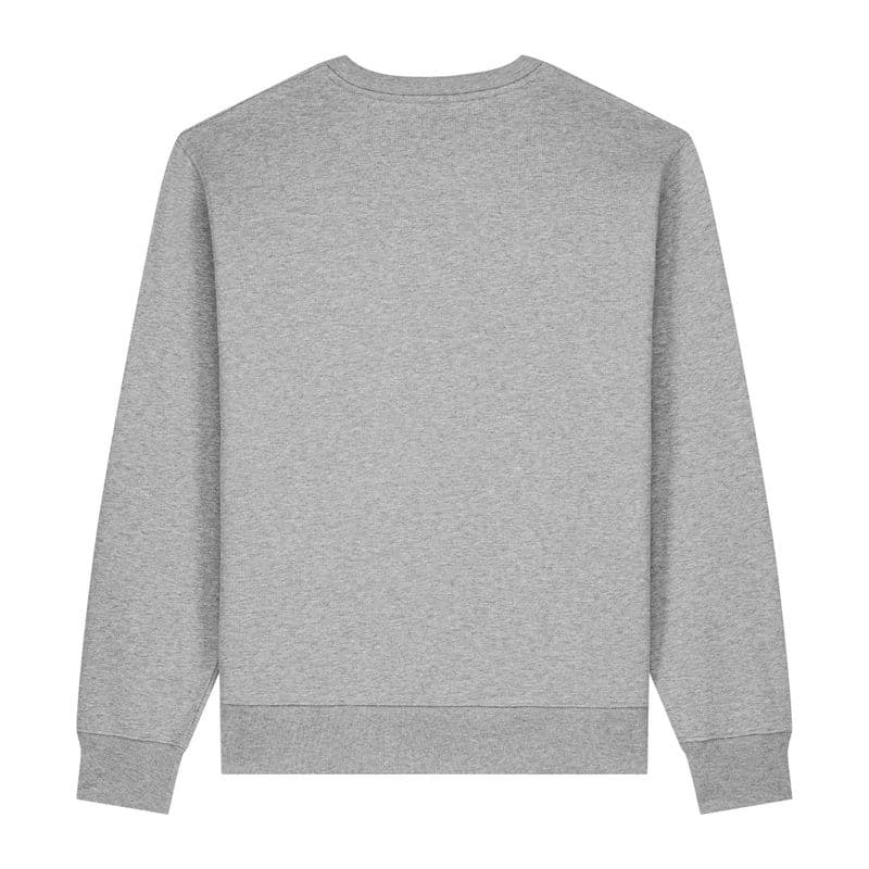 The Thinker unisexe sweatshirt col rond coloris Gris chiné