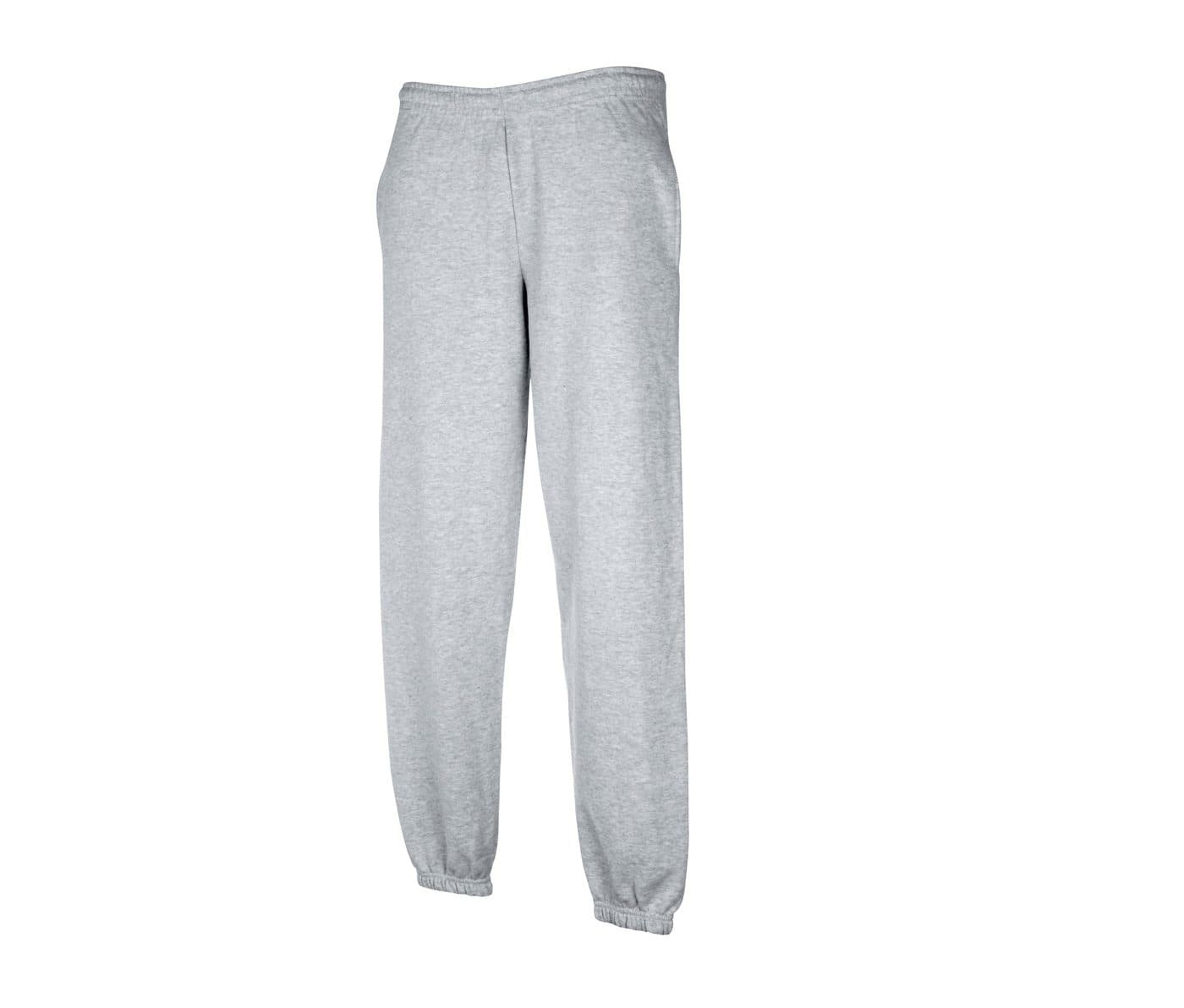 CLASSIC ELASTICATED CUFF JOG PANTS coloris Gris chiné
