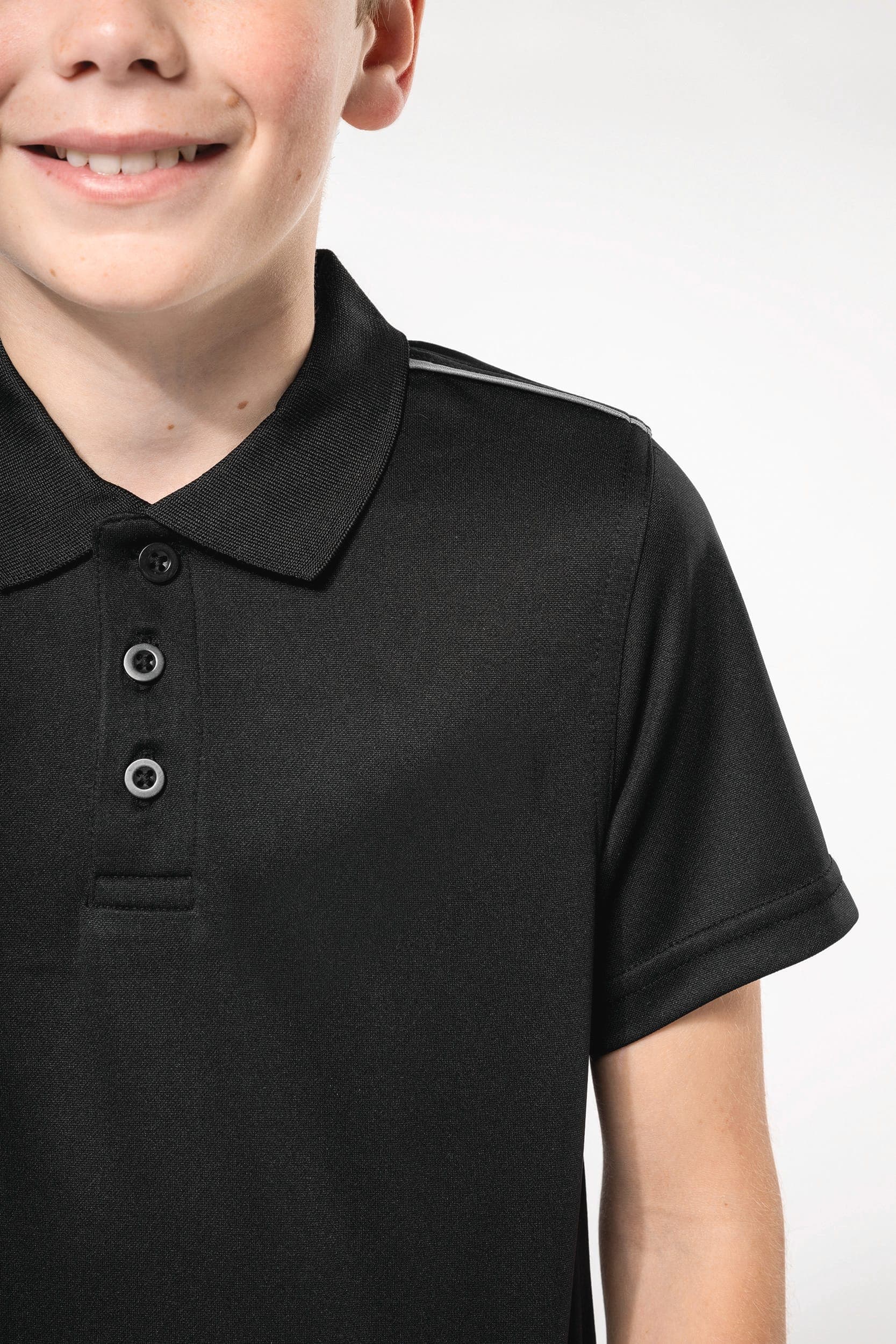 Polo manches courtes enfant en situation