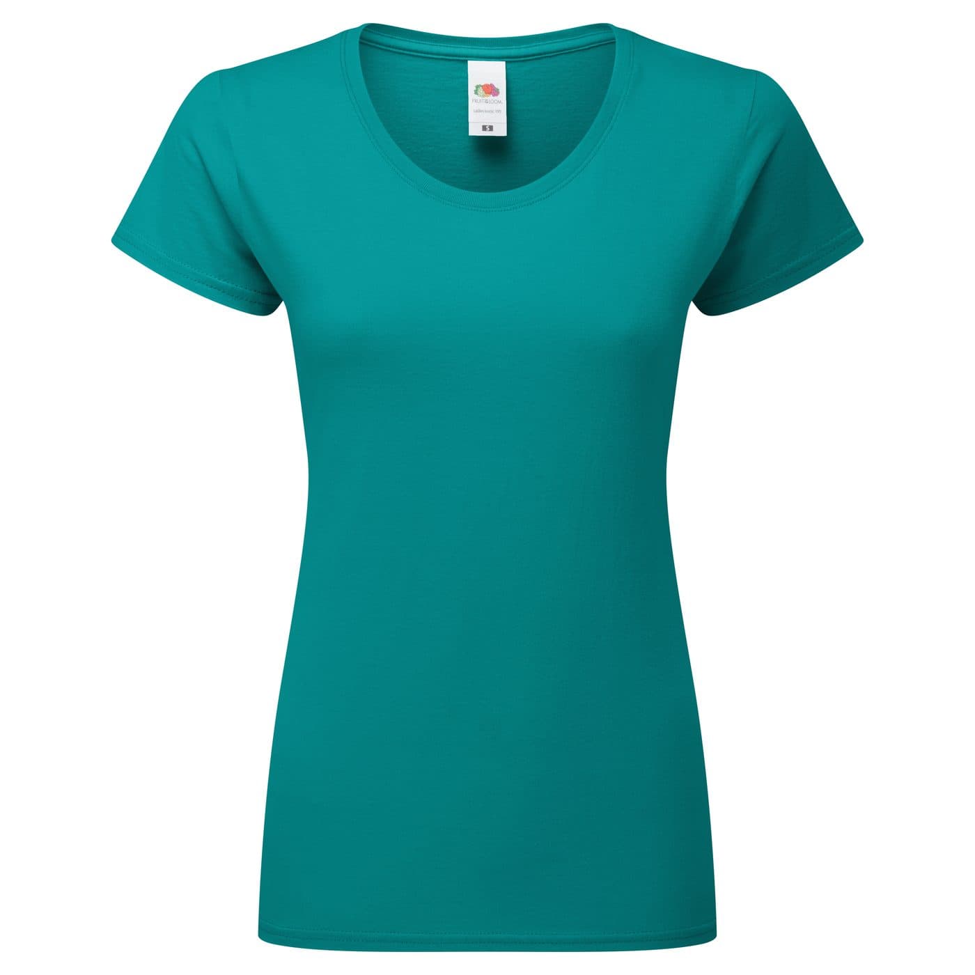 LADIES ICONIC 195 RINGSPUN PREMIUM T coloris Bleu canard océan