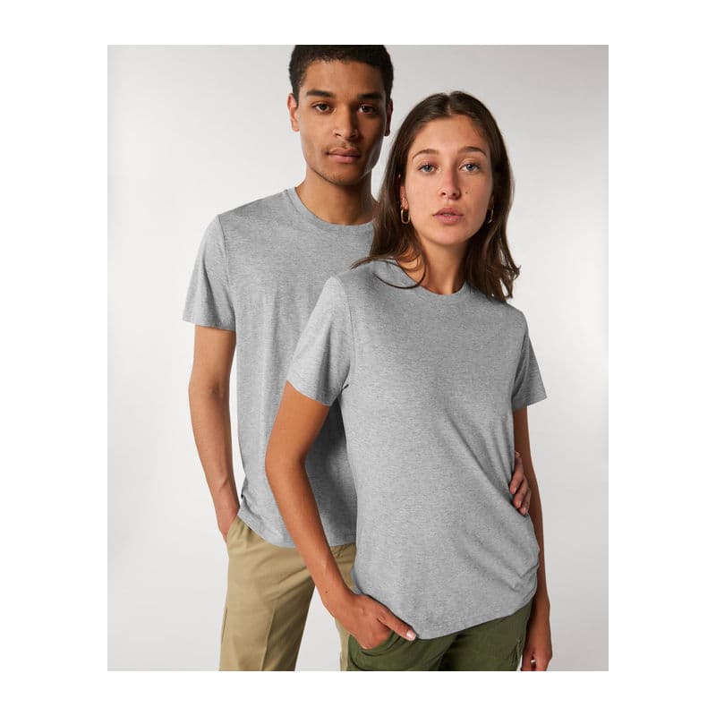Rocker Tubular unisex t-shirt coloris Gris chiné