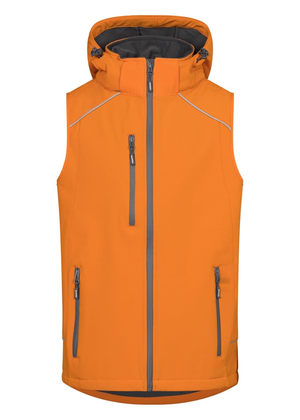 MEN'S SOFTSHELL VEST coloris Orange