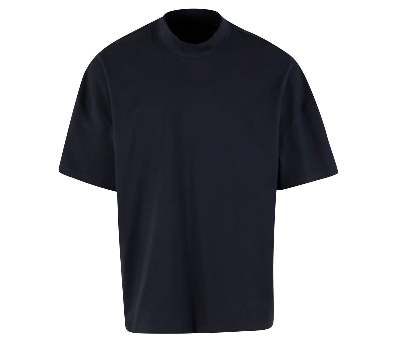 OVERSIZED MOCK NECK TEE coloris Marine