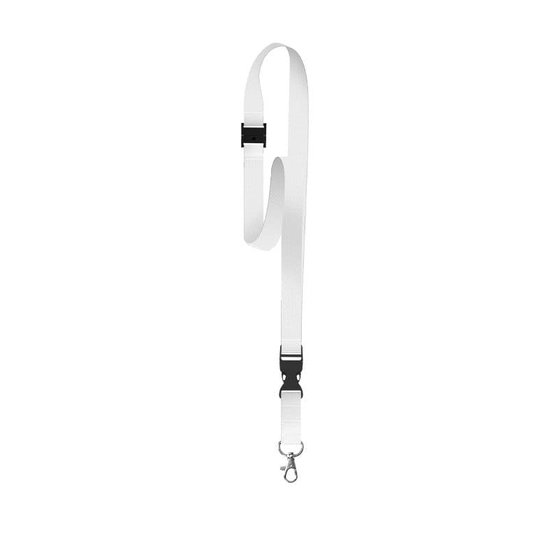 CORDON TOUR DE COU ANTI-ETRANGLEMENT / LANYARD 2X92 CM - SUBLIMATION en situation