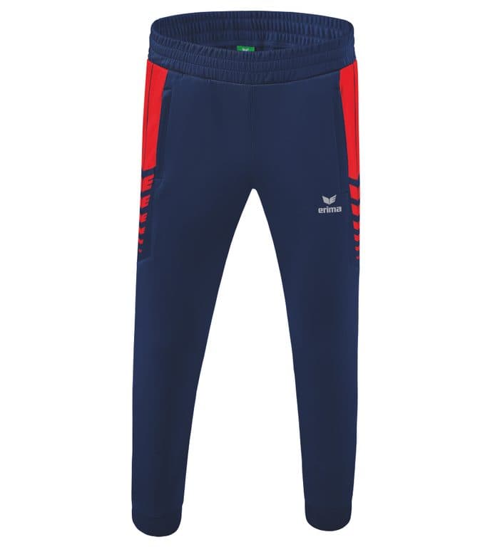 Pantalon Worker Six Wings coloris Marine / Rouge