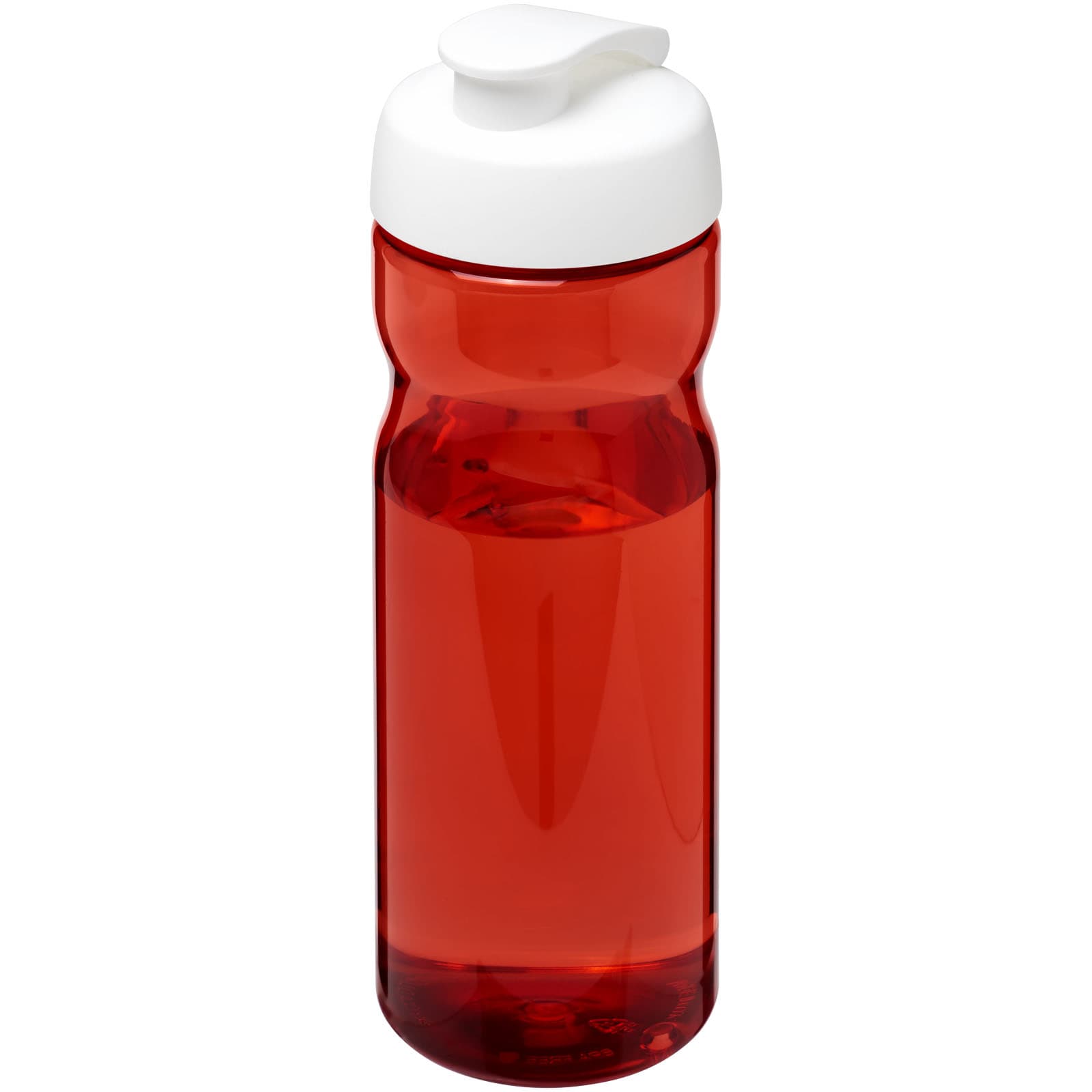Bouteille de sport H2O Active® Base Tritan™ de 650 ml à couvercle à clapet coloris Rouge