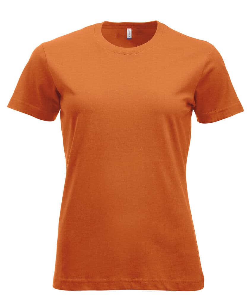 Clique New Classic-T Women coloris Orange sang