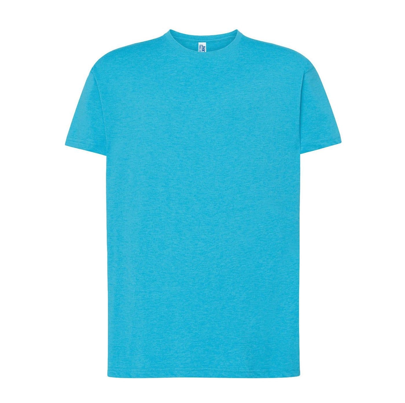 MAN REGULAR T-SHIRT coloris Turquoise chiné